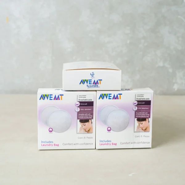Monceasy Disposable Nursing Pads 36 pcs – front view showing soft, breathable design with product and brand details.