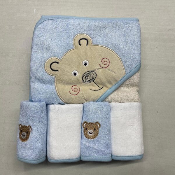Hooded Towels with washclothes
