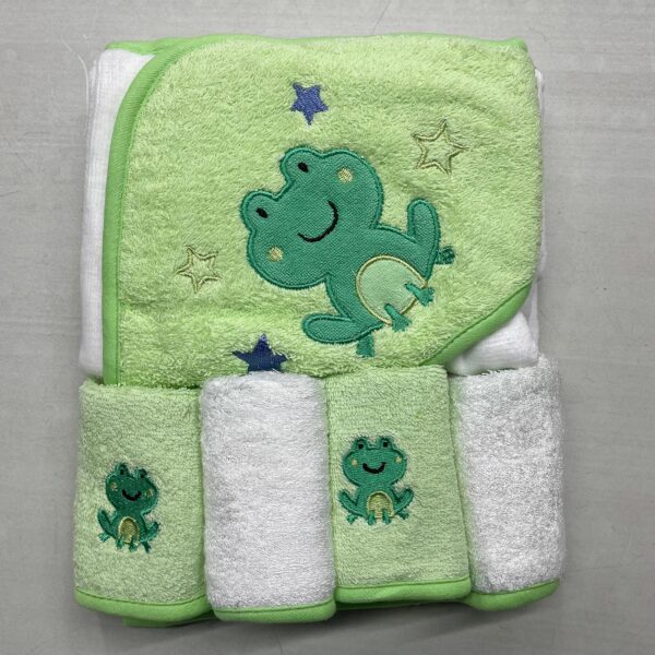 Hooded Towels with washclothes